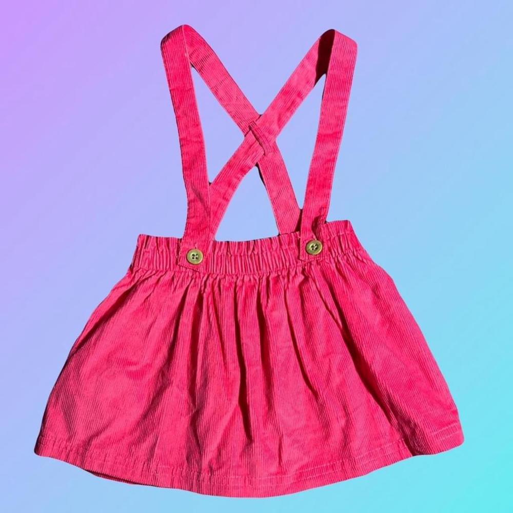 Carter’s Pink Corduroy Skirt Jumper, Girls Size 18M